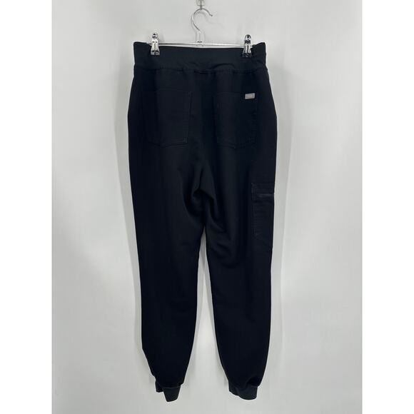 FIGS set Catarina One pocket top & Zamora Jogger Bottoms Black Size Small - Picture 6 of 8